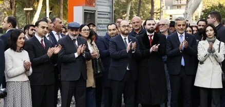 Նիկոլ Փաշինյանը ներկա է գտնվել Երվանդ Մանարյանի արձանի բացմանը