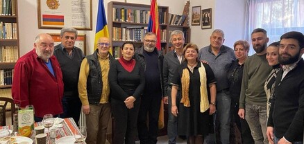 Վլադիմիր Կարապետյանը հրաժեշտի հանդիպում է անցկացրել Ուկրաինայի Լվով քաղաքի հայ համայնքի ներկայացուցիչների հետ