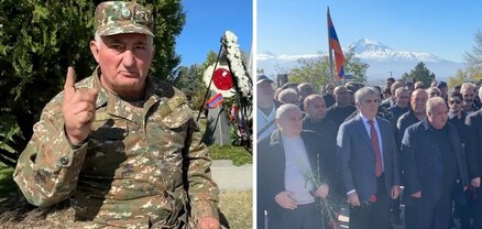 Սասուն, ես Ջաբրայիլում էի, իսկ դուք փախաք․ ո՞վ է Եռաբլուրում իշխանությանը ամոթանք տված տղամարդը
