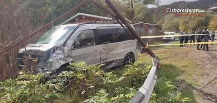Թեղուտում բախվել են «Mercedes Vito»-ն ու «ՎԱԶ 2121»-ը. 10 վիրավորների մեջ կան երեխաներ. shamshyan.com