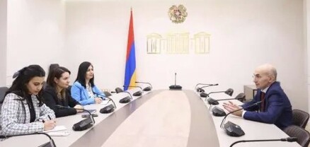 Սոնա Ղազարյանը հանդիպել է Ֆրանսիայի դեսպանի առաջին խորհրդականի հետ