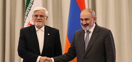 Նիկոլ Փաշինյանն ընդունել է Իրանի նախագահի առաջին տեղակալ Մոհամմադ Ռեզա Արեֆին