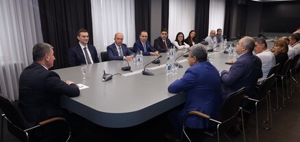 Գնել Սանոսյանը «Հայաէրոնավիգացիա» ընկերության աշխատակազմին է ներկայացրել նորանշանակ գլխավոր տնօրենին