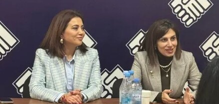 Անահիտ Ավանեսյանը և Տաթևիկ Գասպարյանը Լոռիում կանանց հետ քաղաքական հարցեր են քննարկել