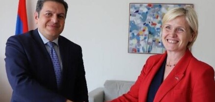 Էստոնիայի նորանշանակ դեսպանն իր հավատարմագրերի պատճենն է հանձնել ՀՀ ԱԳ փոխնախարարին