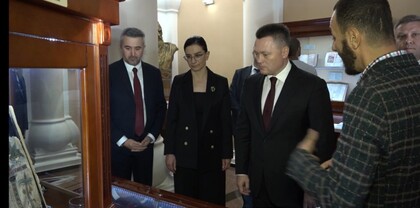 Հայաստանի և Ռուսաստանի գլխավոր դատախազներն այցելել են Մատենադարան