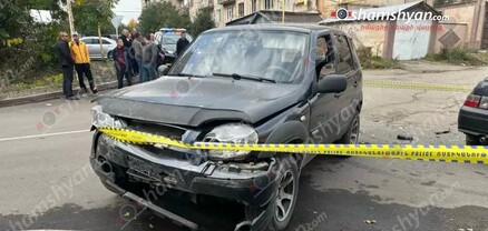 Հրազդան քաղաքում բախվել են «Chevrolet Niva»-ն ու «ՎԱԶ 21121»-ը. կա վիրավոր. shamshyan.com