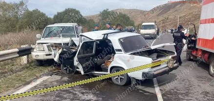 Լոռու մարզում բախվել են «Mitsubishi»-ն ու «ՎԱԶ 2107»-ը. կան վիրավորներ. shamshyan.com