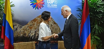 Վահագն Խաչատուրյանը հանդիպել է «COP16» համաժողովի նախագահ Սուսանա Մուհամադի հետ