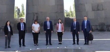 ՆԱՏՕ-ի միջազգային ռազմական շտաբի պետն այցելել է Հայոց ցեղասպանության հուշահամալիր