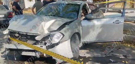 «Օսկար» հանդիսությունների սրահի մոտ Nissan-ը բախվել է կայանված Chevrolet-ին, ապա վրաերթի ենթարկել 2 հետիոտնի․ shamshyan.com