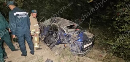 Աշտարակի նախկին ՃՈ-ի հարևանությամբ Hyundai-ն բախվել է ծառերին և հայտնվել դաշտում․ վարորդը տեղում մահացել է. shamshyan.com