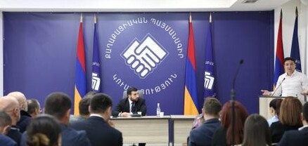 Տեղի է ունեցել «Քաղաքացիական պայմանագիր» կուսակցության նախաձեռնող խմբի նիստ