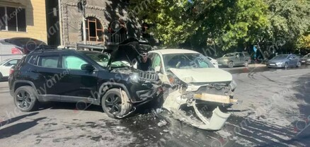 Երևանում բախվել են «Jeep»-ն ու «Nissan»-ը․ վարորդներից մեկը տեղափոխվել է հիվանդանոց․ shamshyan.com