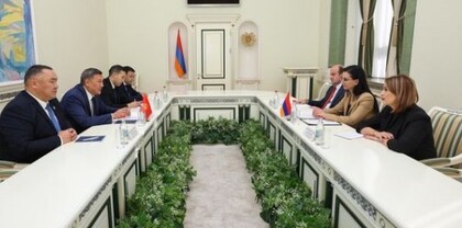 Աննա Վարդապետյանն ընդունել է Ղրղզստանի գլխավոր դատախազի տեղակալին