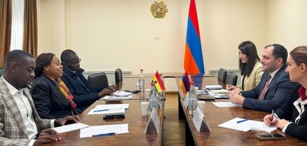 ԲՏԱ փոխնախարարն ընդունել է Գանայի դեսպանին