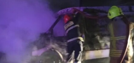 Երևանում ավտոմեքենա է այրվել