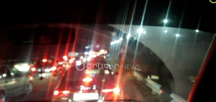 Ավտովթար՝ Երևան-Սևան մայրուղում․ բազմաթիվ մեքենաներ մնացել են խցանման մեջ