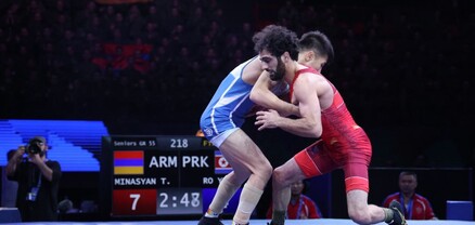 Տիգրան Մինասյանը նվաճեց ըմբշամարտի զինվորականների աշխարհի առաջնության արծաթե մեդալ