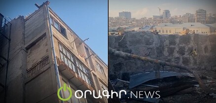 2 ամիս է` քաղաքապետարանը կենտրոնում շենքի տանիք է քանդել ու չի սարքում