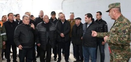 Սուրեն Պապիկյանն այցելել է սահմանագոտի, ծանոթացել սահմանային ու թիկունքային աշխատանքների ընթացքին