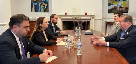 Մակունցը հանդիպում է ունեցել Միջազգային հանրապետական ինստիտուտի Եվրասիայի գծով ավագ տնօրենի հետ