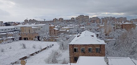 Երևանում առաջին ձյունն է տեղացել