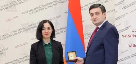 Կոմիտասի թանգարան-ինստիտուտի տնօրենը պարգևատրվել է ԿԳՄՍՆ մեդալով