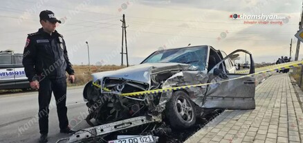 Վարդանաշեն գյուղում բախվել է 2 «Mercedes». կան վիրավորներ. shamshyan.com