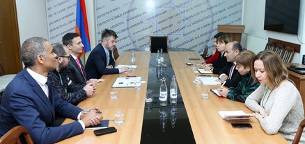 Նարեկ Մկրտչյանն ընդունել է ԵԽ Տեղական և շրջանային իշխանությունների կոնգրեսի գլխավոր քարտուղարին