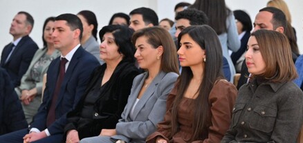 Աննա Հակոբյանը մասնակցել է 44-օրյա պատերազմում անմահացած Գևորգ Արշակյանի ծննդյան միջոցառմանը