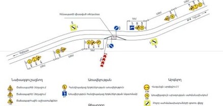 Երևան-Սևան-Իջևան հատվածում երթևեկությունը կկազմակերպվի ձախ երթևեկելի գոտիով