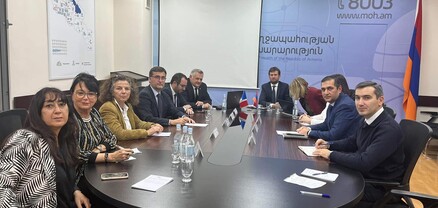 Առողջապահության նախարարի տեղակալն ընդունել է Վիեննի քաղաքապետի գլխավորած պատվիրակությանը