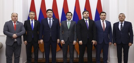 Հակոբ Արշակյանն ընդունել է Ղազախստան-Հայաստան բարեկամական խմբի պատվիրակությանը