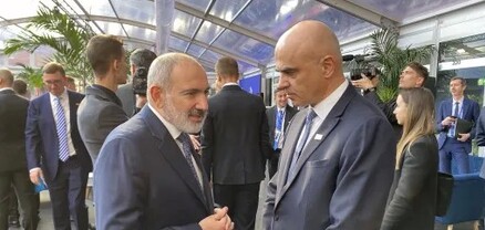 Բուդապեշտում Նիկոլ Փաշինյանը մտքեր է փոխանակել Եխ գլխավոր քարտուղար Ալան Բերսեի հետ