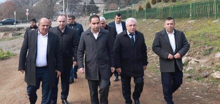 Դավիթ Խուդաթյանը Տավուշի մարզում հետևել է իրականացվող շինարարական աշխատանքներին