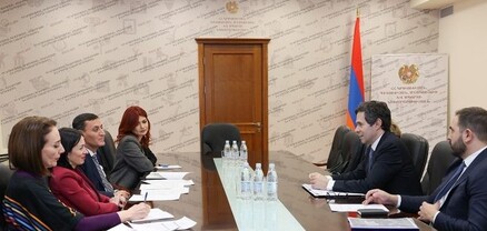 Հունաստանի դեսպանի հետ քննարկվել են համագործակցության հեռանկարները