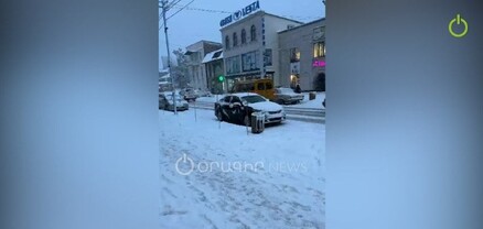 Սևանում և հարակից գյուղերում առատ ձյուն է տեղում