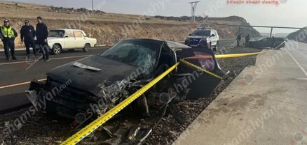 Արագածոտնի մարզում բախվել է 2 «Opel». կա 6 վիրավոր. shamshyan.com