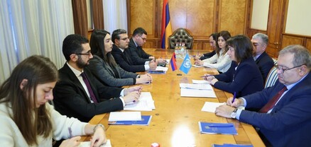 ՆԳ նախարարն ընդունել է ՄԱԶԾ պատվիրակությանը
