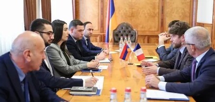 ՆԳ նախարարն ընդունել է Ֆրանսիայի արտակարգ և լիազոր դեսպանին