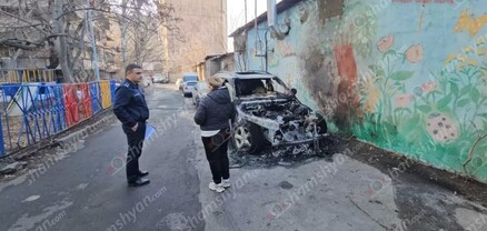  Երևանում «BMW X5» է այրվել. կան կասկածներ, որ այն հրդեհել են. shamshyan.com