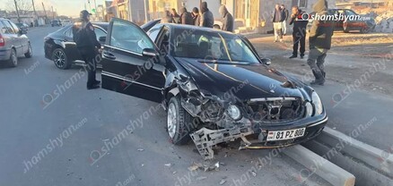 Ոսկետափ գյուղում բախվել են «Toyota»-ն և «Mercedes»-ը, որն էլ հայտնվել է առվակում. կան տուժածներ. shamshyan.com