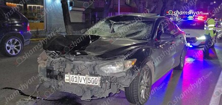 Երևանում «Mazda 6»-ը հետիոտնային անցումի վրա վրաերթի է ենթարկել հետիոտնին, ով հիվանդանոցում գիտակցության չգալով մահացել է. shamshyan.com