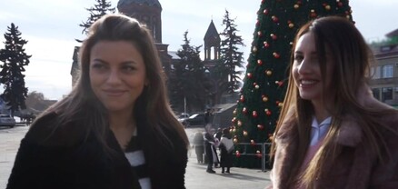 Հեչ սիրուն տոնածառ էլ չէ, շատ արհեստական է. հարցում Գյումրիում