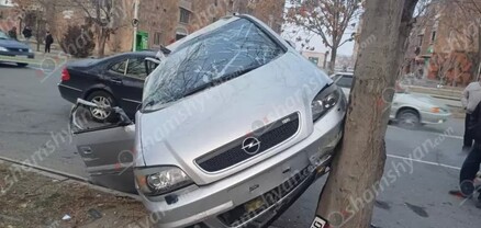 Արմավիր քաղաքում բախվել են «Mercedes»-ն ու «Opel»-ը. կա վիրավոր. shamshyan.com