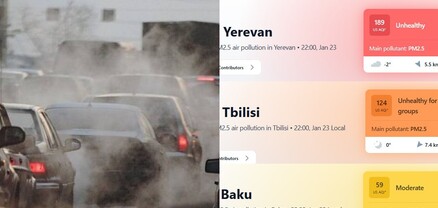 Ուրախությունը կարճ տևեց․ Երևանում օդի աղտոտվածության մակարդակը կրկին բարձրացել է
