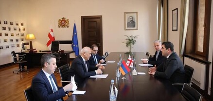 Վրաստանի խորհրդարանի նախագահն ընդունել է դեսպան Աշոտ Սմբատյանին