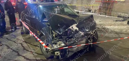 Գյումրիում բախվել են «Audi»-ն ու «Kia»-ն. կա վիրավոր. shamshyan.com
