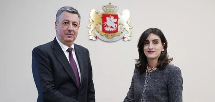 Վրաստանի ԱԳ նախարարն ու Ադրբեջանի դեսպանը քննարկել են խաղաղությունը Հարավային Կովկասում